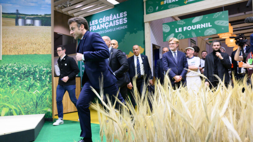 Emmanuel Macron wants to replay the big debate at the Agricultural Show