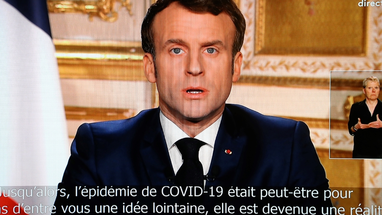 Coronavirus : « Nous Sommes En Guerre » Déclare Emmanuel Macron ...