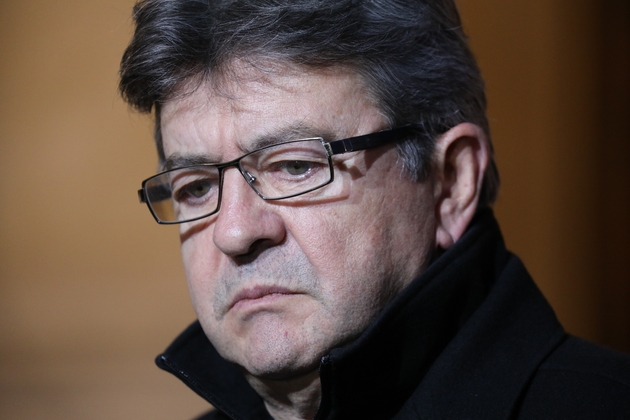 Le dirigeant de La France Insoumise (LFI) Jean-Luc Melenchon le 9 décembre 2019
