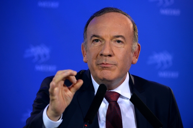 Le président du Medef Pierre Gattaz à Paris, le 15 novembre 2016