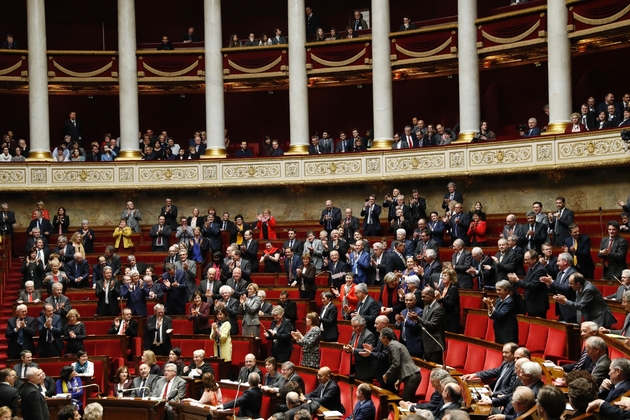 Les députés à l'Assemblée nationale à Paris, le 22 février 2017