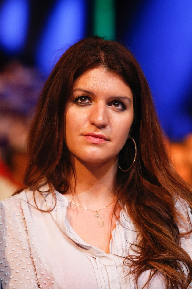 Marlène Schiappa à Aubervilliers, près de Paris, le 23 mai 2017