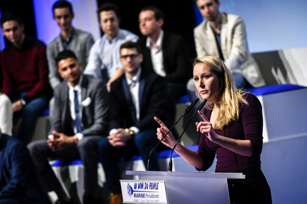 La députée Front national Marion Maréchal-Le Pen le 4 février 2017 à Lyon