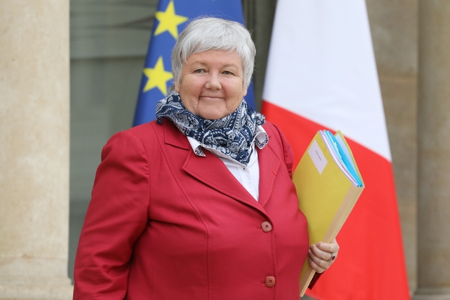 La ministre Jacqueline Gourault à l'Elysée à Paris le 24 janvier 2018