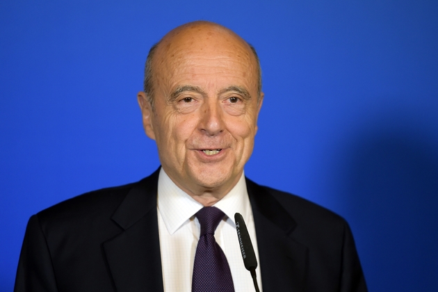 Le maire de Bordeaux LR Alain Juppé à Bordeaux, le 7 mai 2017