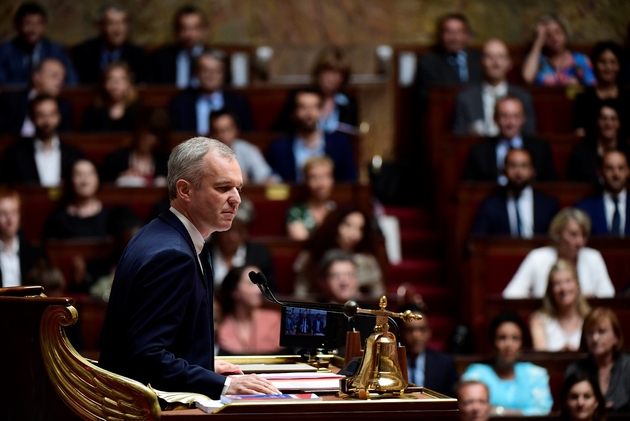 Le président de l'Assemblée nationale François de Rugy, le 4 juillet 2017 à Paris