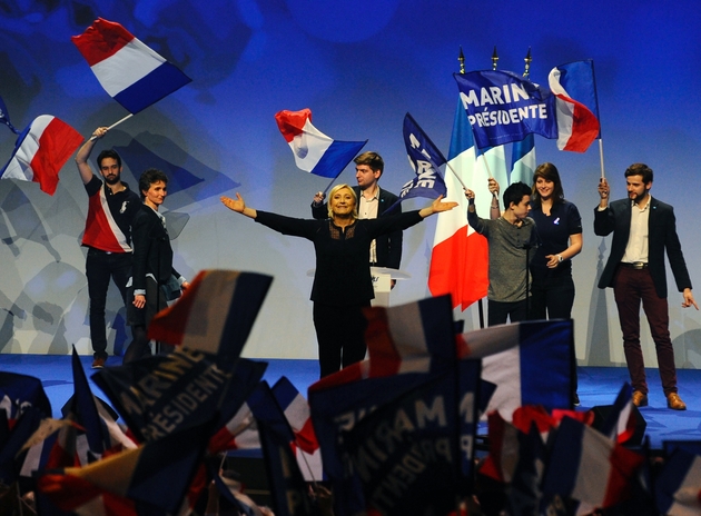 Meeting électoral de Marine Le Pen à Metz le 18 mars 2017