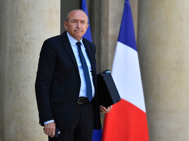 Gérard Collomb à Paris le 16 mai 2018