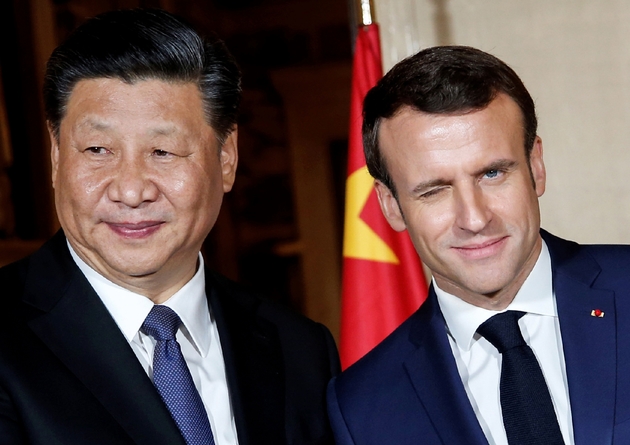 Emmanuel Macron Reçoit Le Président Chinois Xi Et Appelle à Un ...