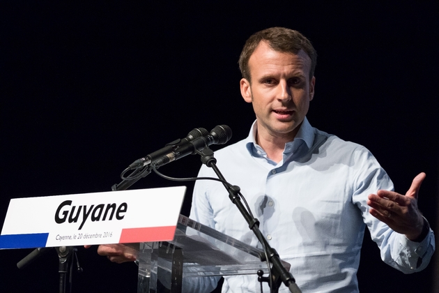 Emmanuel Macron, candidat du mouvement 