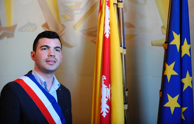 Ancien de Lutte ouvrière, Fabien Engelmann est aujourd'hui maire FN d'Hayange (Est) et conseiller régional Grand Est