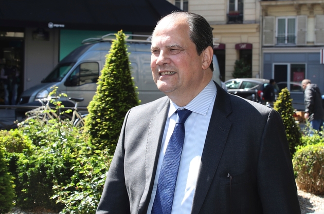 Le premier secrétaire du PS Jean-Christophe Cambadélis à Paris, le 9 mai 2017