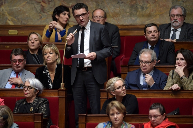 Le député socialiste Erwann Binet à l'Assemblée nationale, le 10 janvier 2017