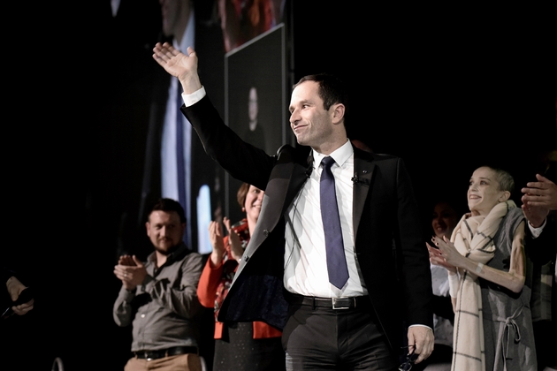 Benoît Hamon en meeting le 1er mars 2017 à Brest