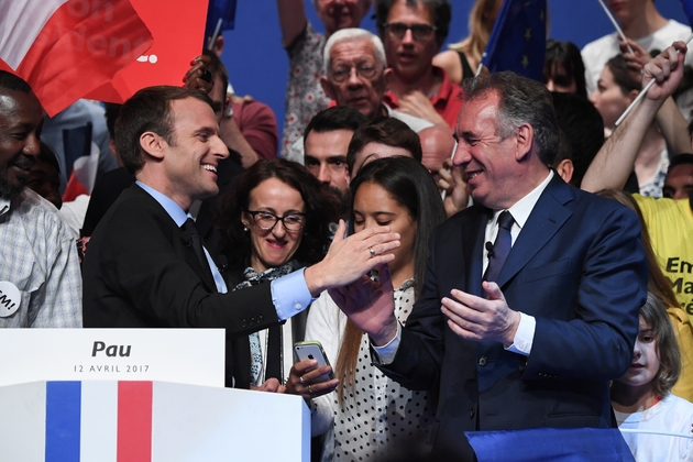 Emmanuel Macron, candidat de 