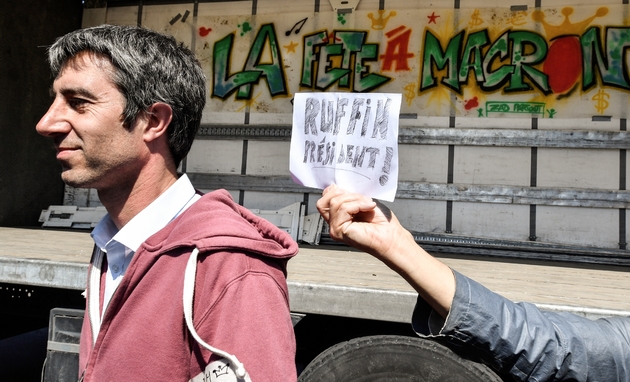 Le député de La France insoumise François Ruffin le 5 mai 2018 à Paris