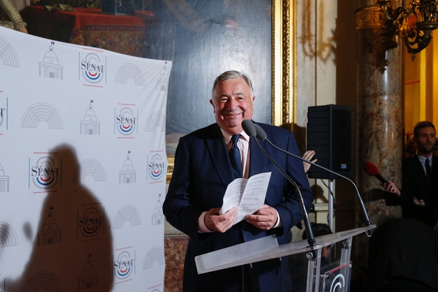 Gérard Larcher, le 24 septembre au Sénat