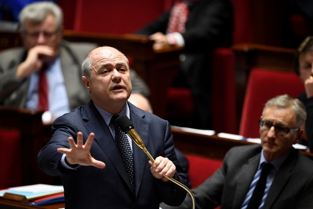 Le ministre de l'Intérieur Bruno Le Roux, à l'Assemblée natioanle le 7 février 2017