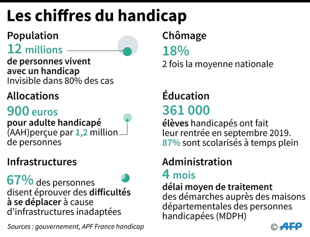 Handicap: Macron Appelle "tous Les Français à Se Mobiliser" - Public Sénat