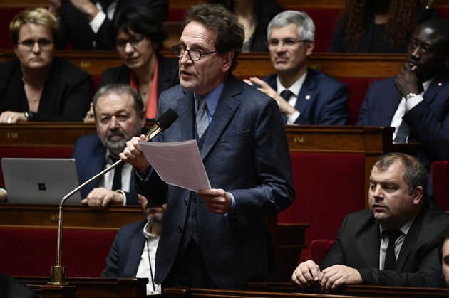 Le député de l'Oise de La République en Marche (LREM) Gilles Le Gendre, le 7 mai 2018 à l'Assemblée nationale