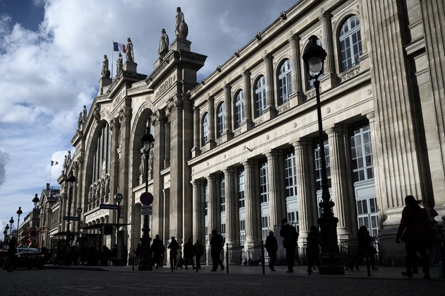 La gare du Nord à paris le 10 octobre 2019